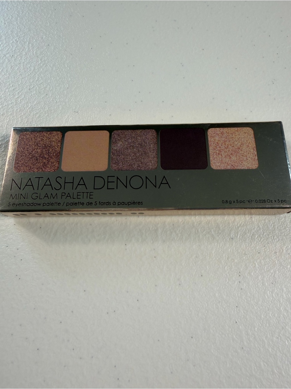Natasha Denona Mini Glam Palette - Pink Champagne, Mauve & Deep Plum